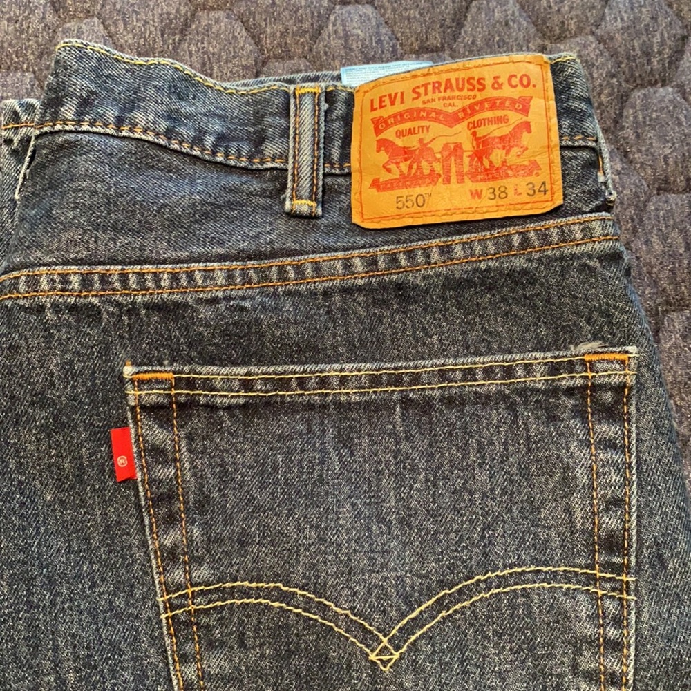 Men’s Levi 550 Blue Jeans